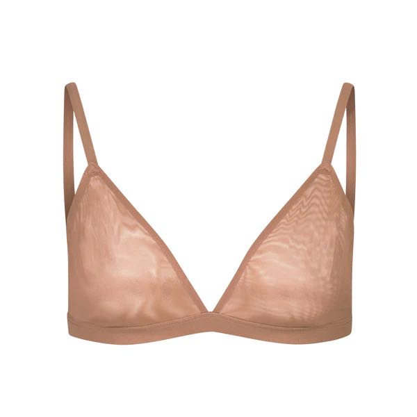 SKIMS Mesh triangle bralette - Sienna