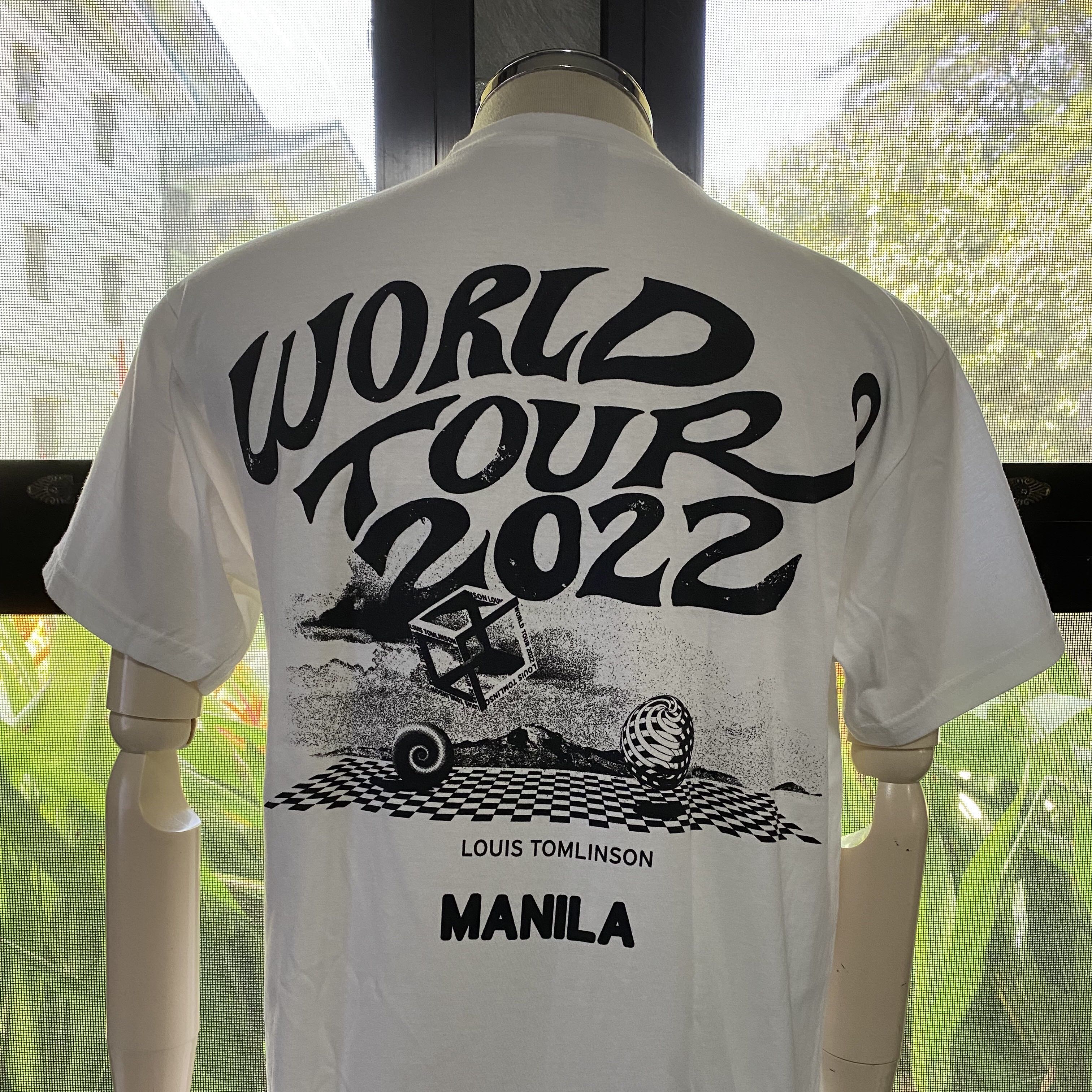 SOLD! Louis Tomlinson World Tour 2022 Manila White Tee [Official Merch /  Merchandise], Hobbies & Toys, Memorabilia & Collectibles, Fan Merchandise  on Carousell