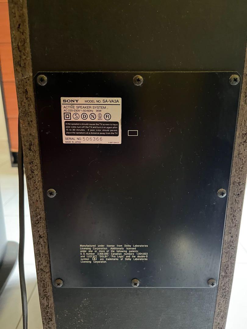 Sony sa va3a speakers 2025