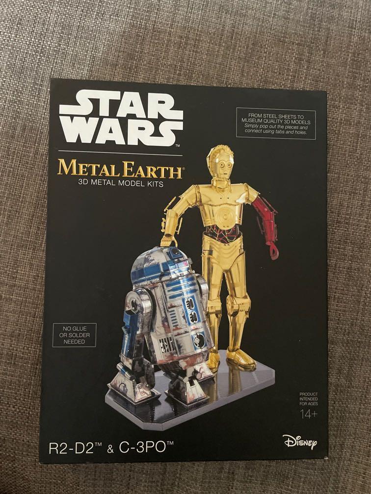 Fascinations Metal Earth 3D Steel Model Kit Star Wars C-3PO & R2-D2 Gift Set 