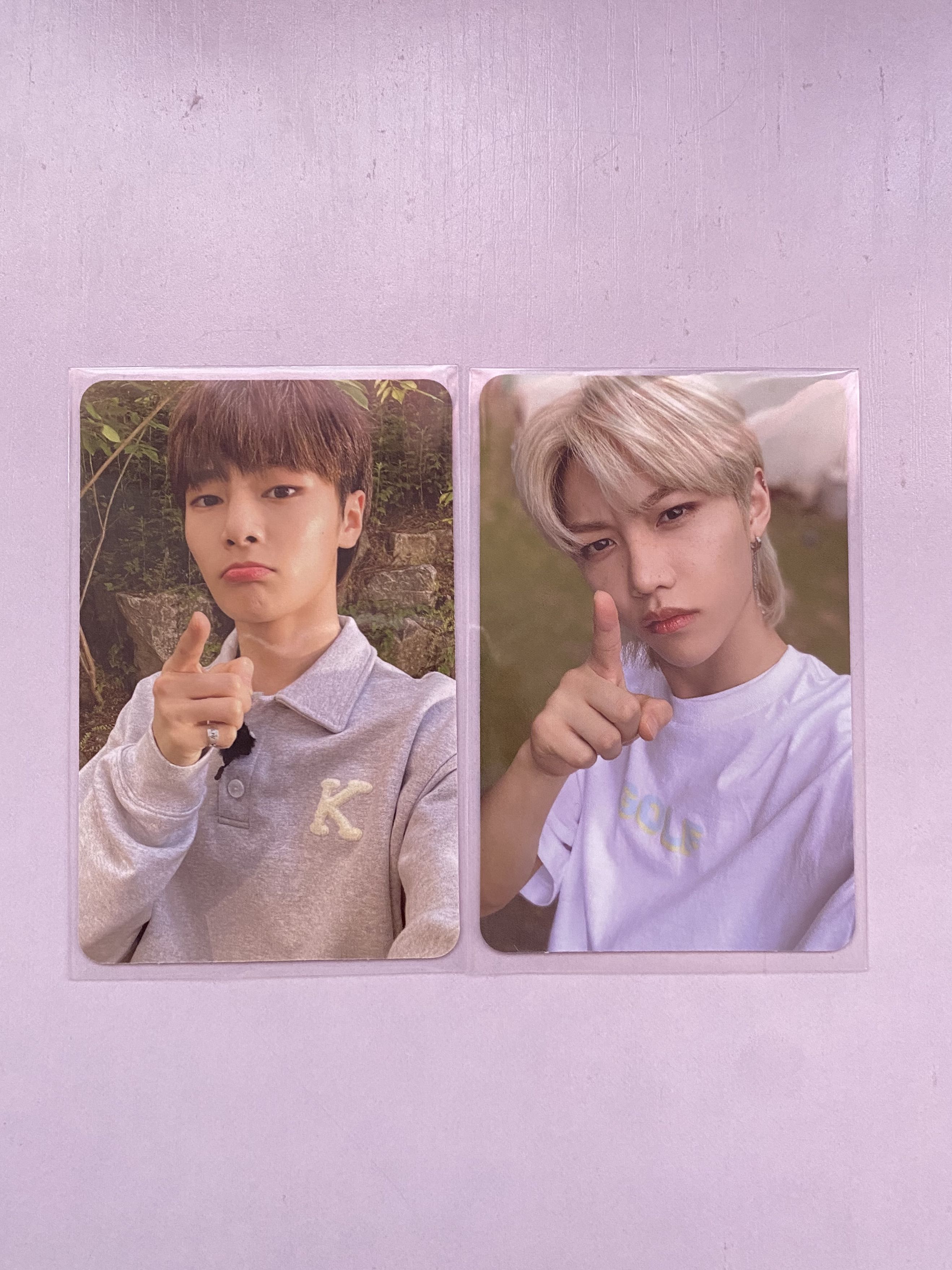 Stray Kids Jeongin(IN) & Felix No easy pcs, Hobbies & Toys, Memorabilia