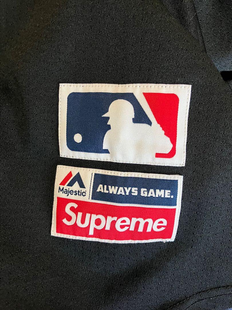 Supreme Yankees Baseball Jersey Lime Men's - SS15 - US