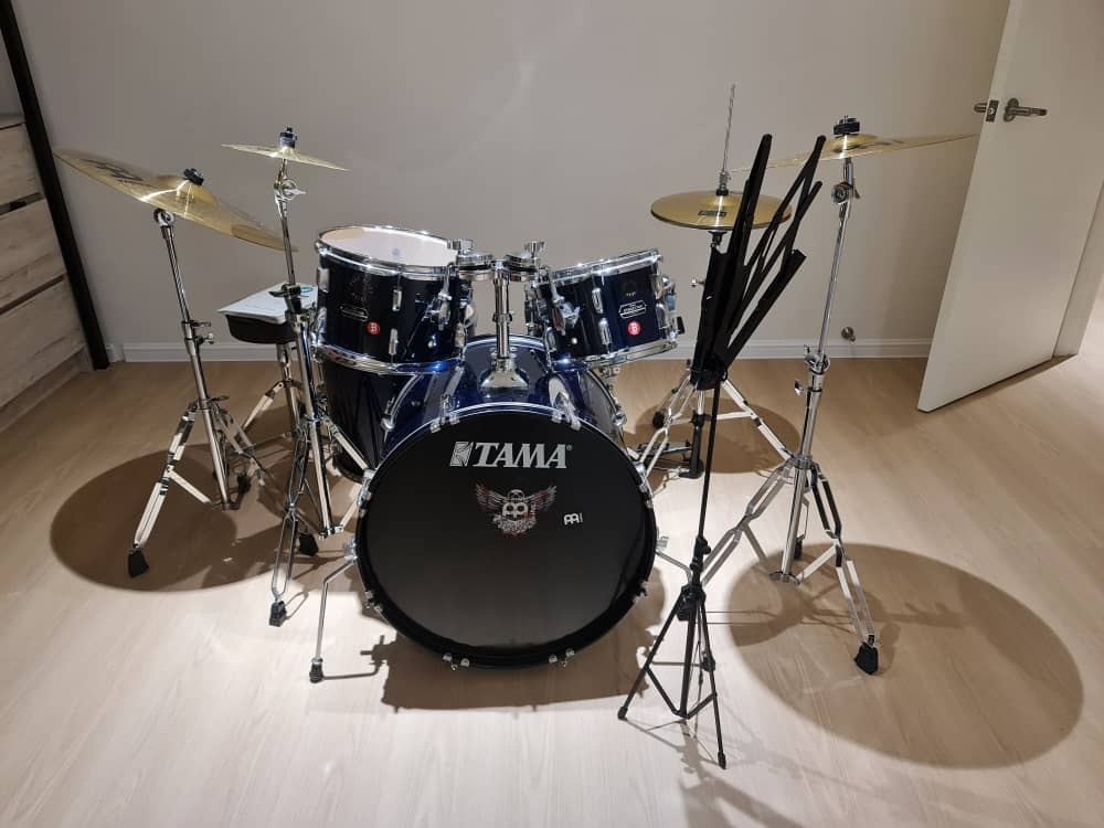 Tama acoustic hotsell drum set