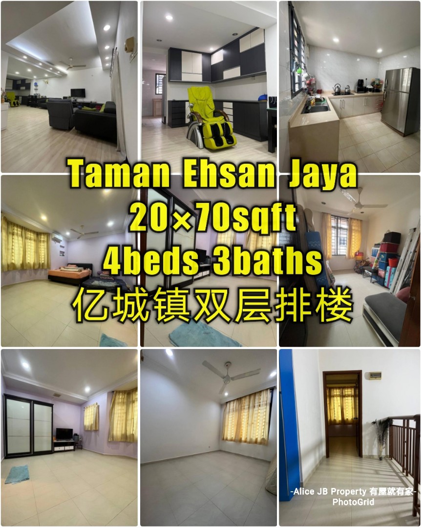 Taman Ehsan Jaya, Double Storey, Terrace House, For Sale, Property, For