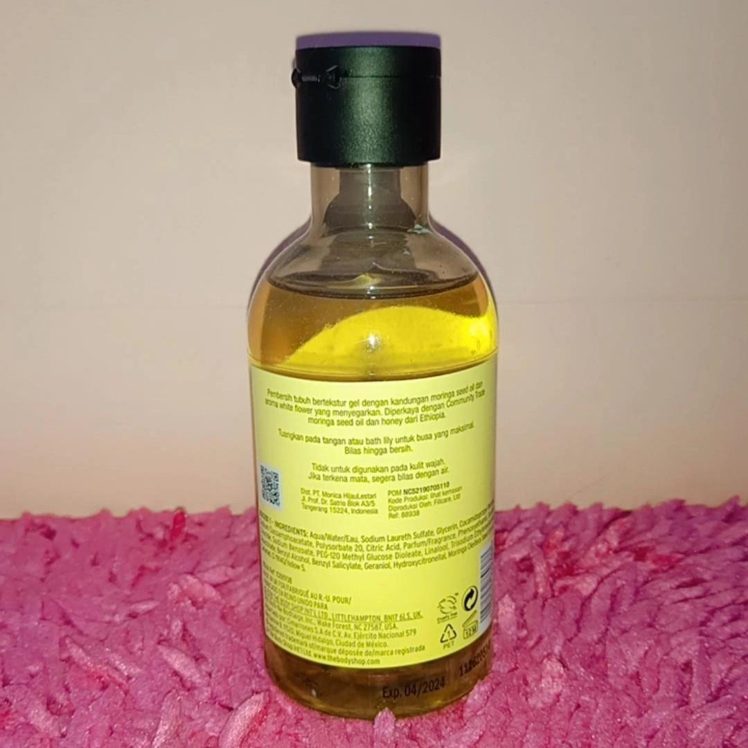 The Body Shop Shower Gel (Varian Moringa 250mL), Kesehatan & Kecantikan