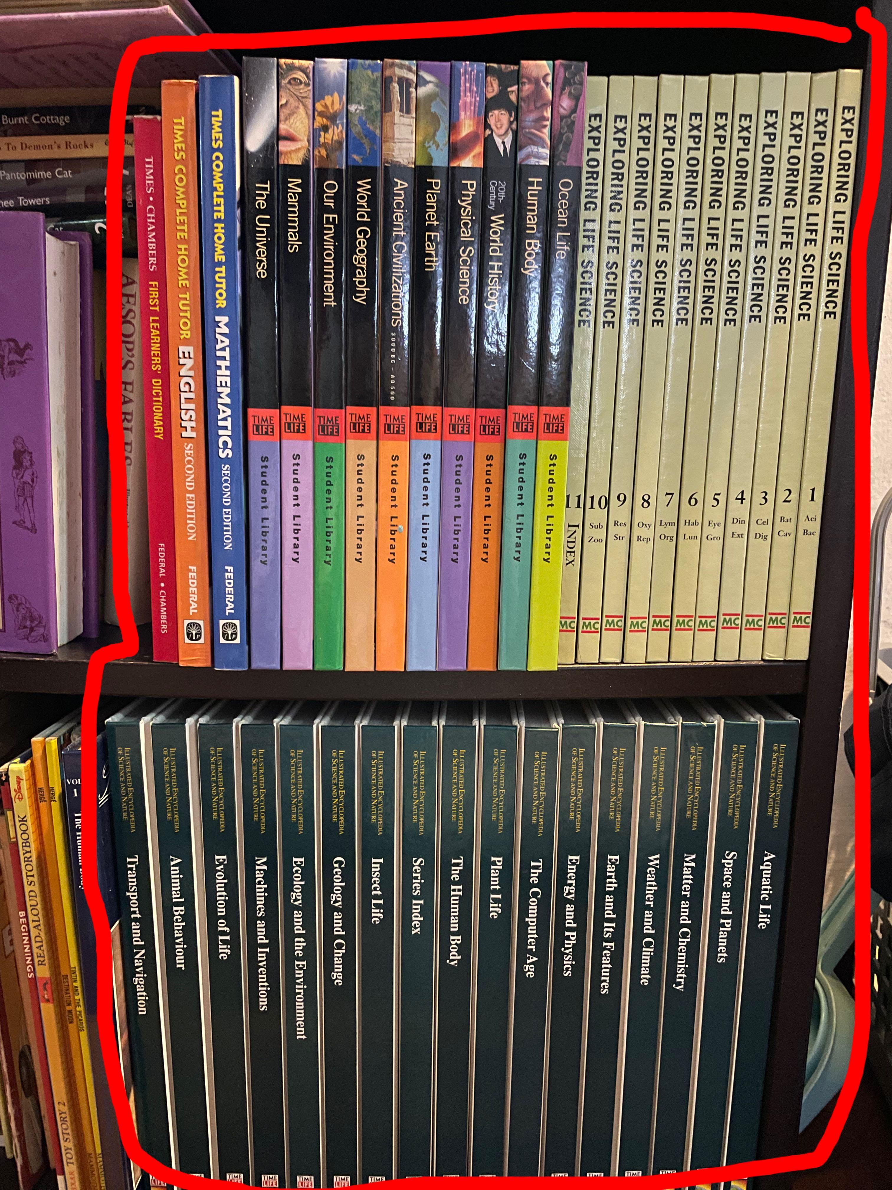 Time Life Encyclopedia- Selling as set!, Hobbies & Toys, Books ...