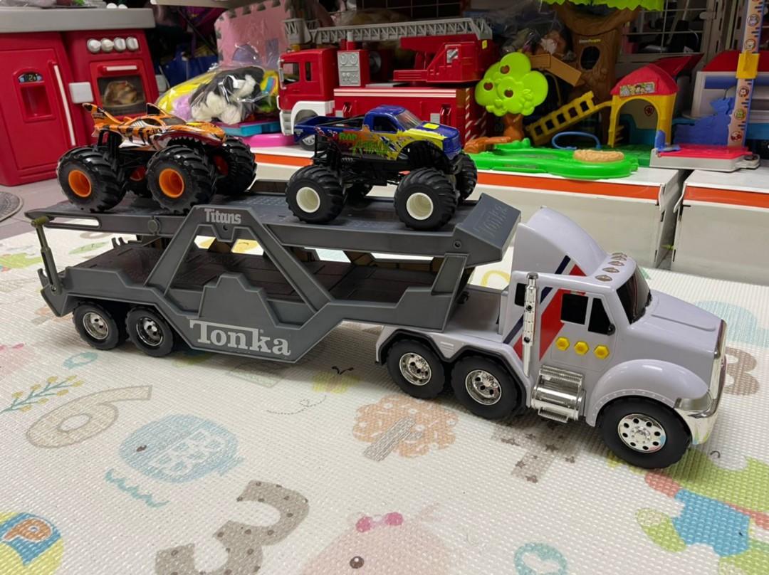 Tonka titans clearance car carrier