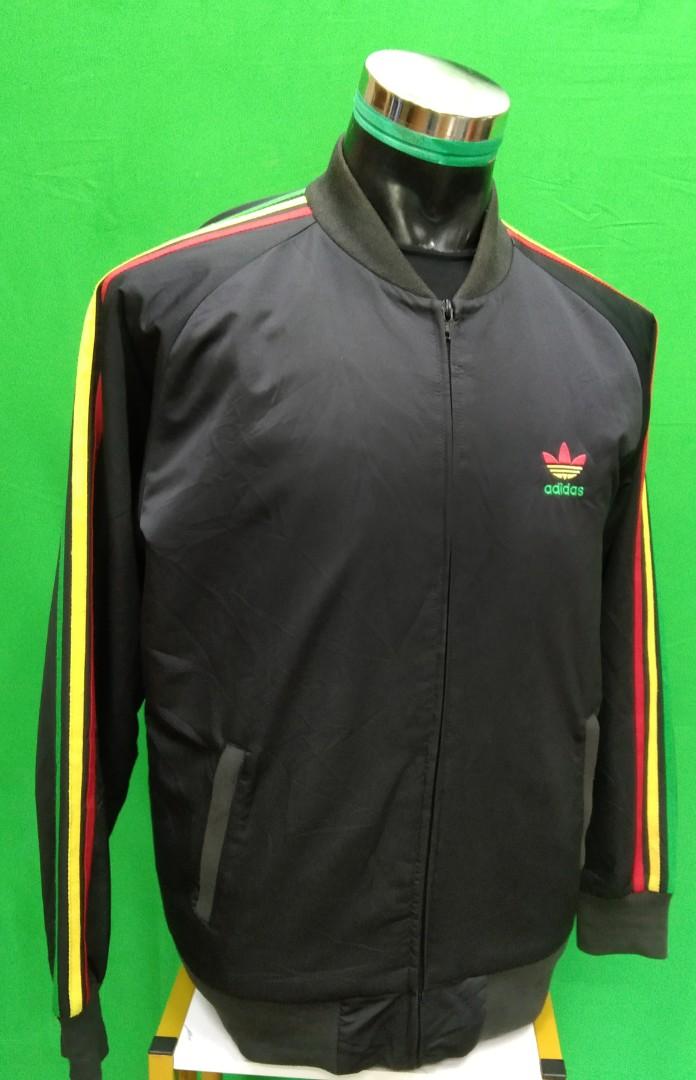 Adidas original hot sale logo rasta