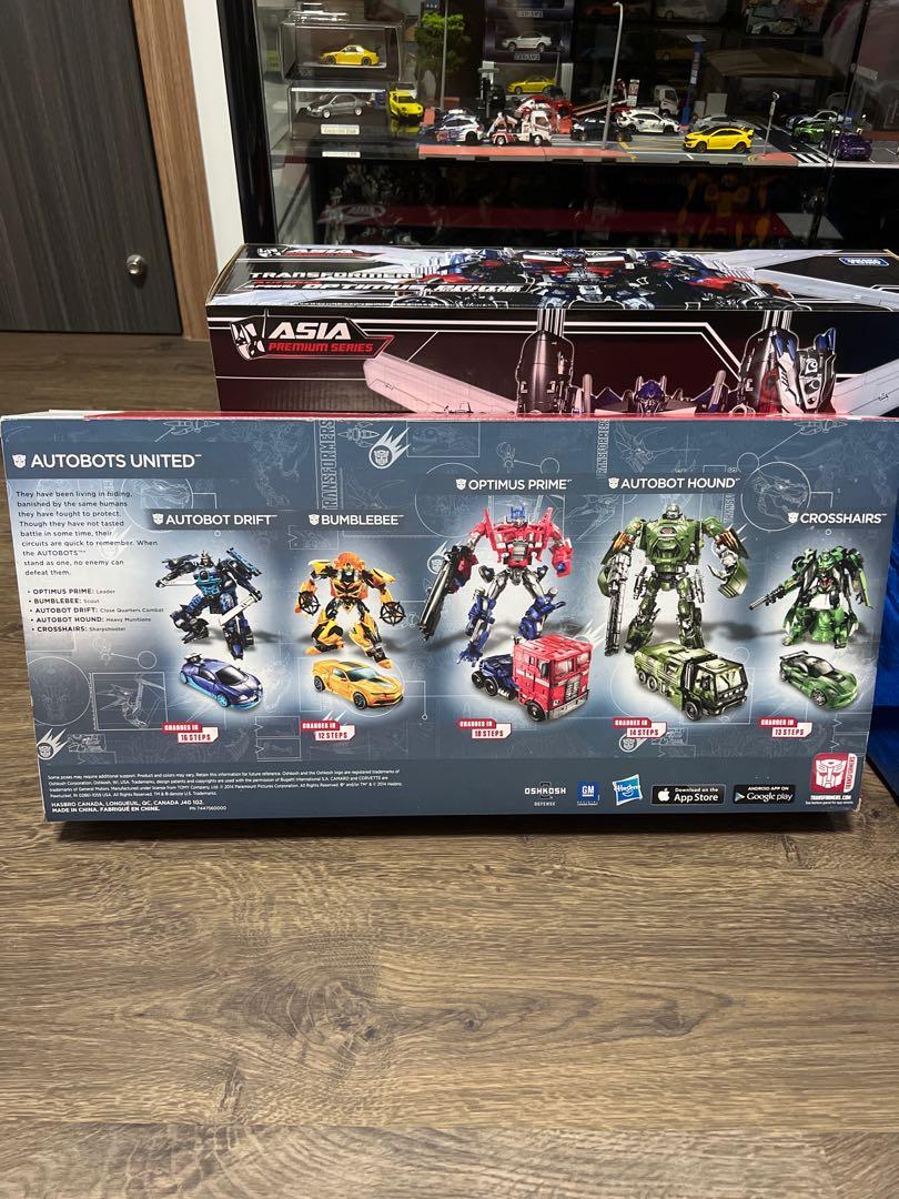 Transformers Autobots Platinum Edition United 5 pack, Hobbies & Toys