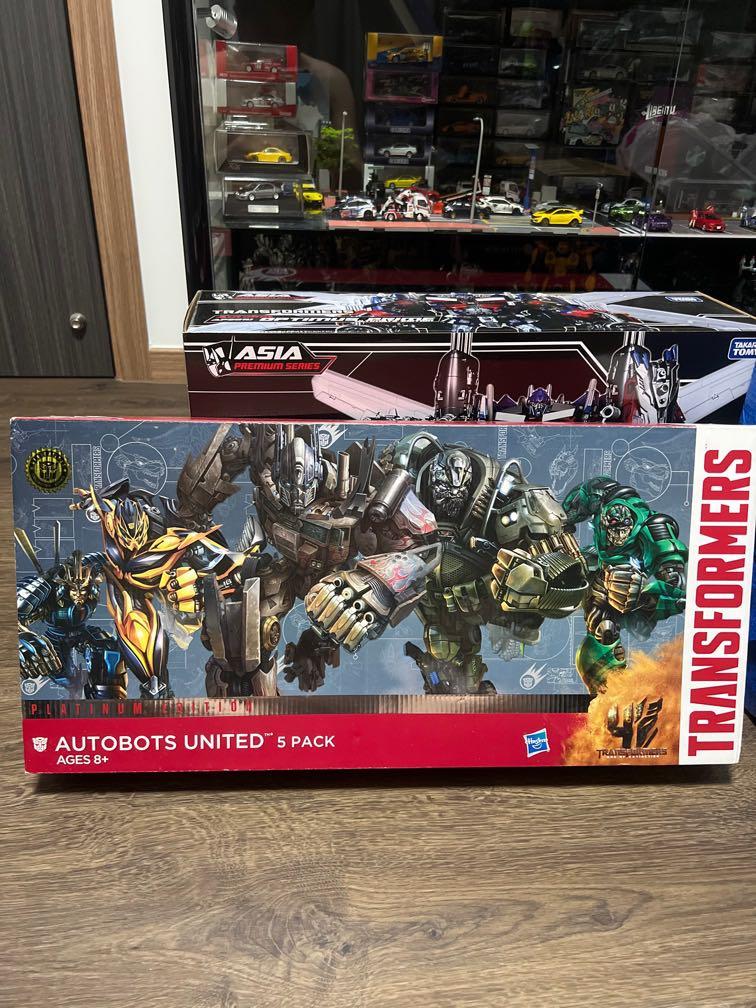 Transformers Autobots Platinum Edition United 5 pack, Hobbies & Toys
