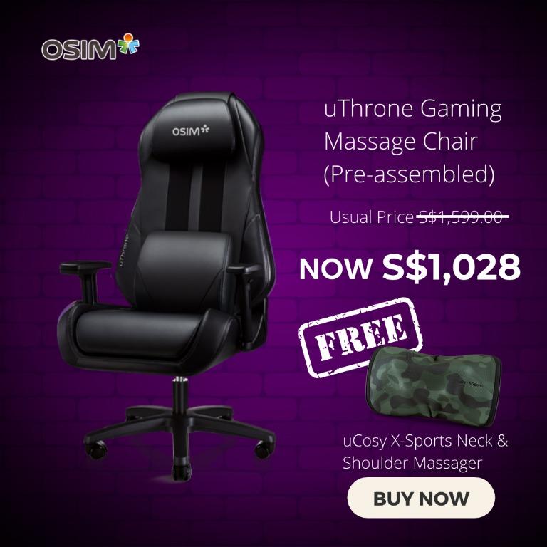 Pre assembled sales gaming chair