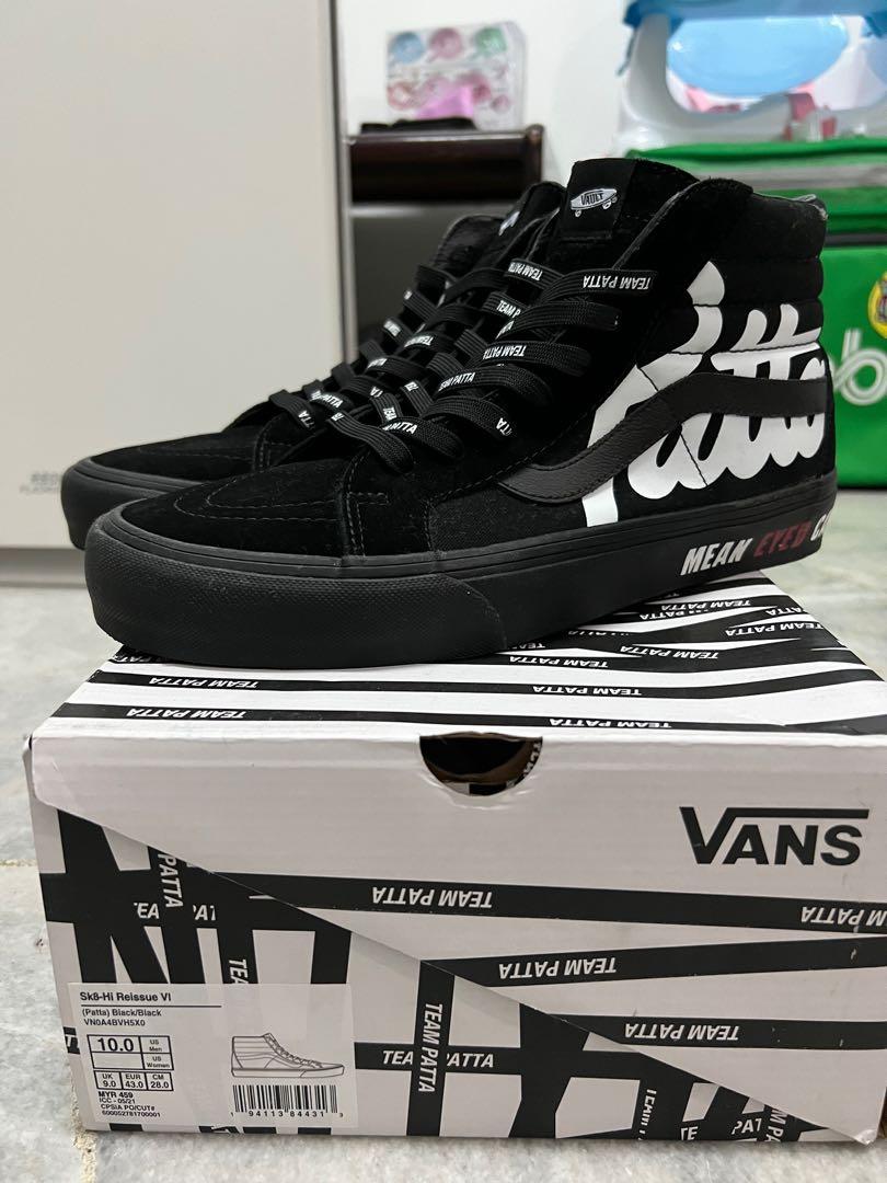 ミーン VANS VAULT × PATTA SK8 HI VL バンズ パタ スケート ObdtT