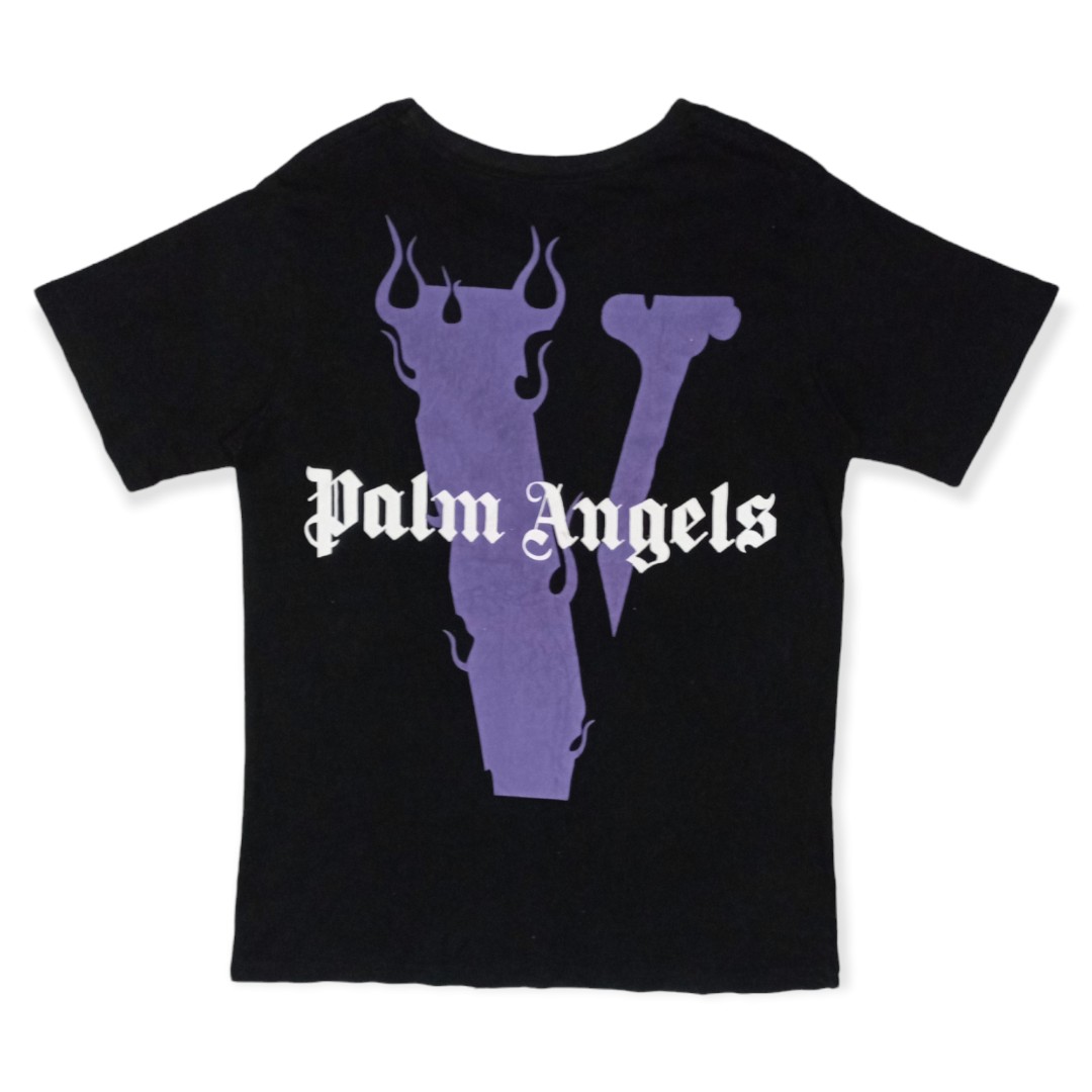 Vlone x Palm Angels Shirt, Men's Fashion, Tops & Sets, Tshirts & Polo ...