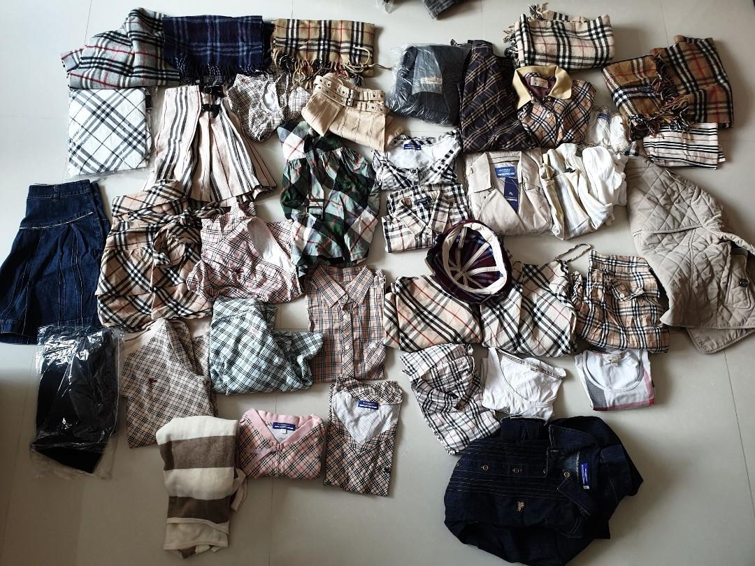 VTG Burberry Checkered Dress Luxury Apparel on Carousell