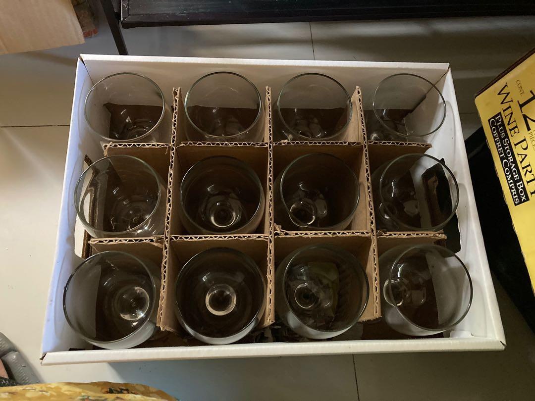 Wine Glasses Set of 12 (Category: Other Kitchenware & Tableware) located in Mendez-Nunez. Submitted by BeYOUtifulStuffsGalore (Listing ID 1173491153, Image 2). Description: Unused 12 pcs wine glasses in original box..