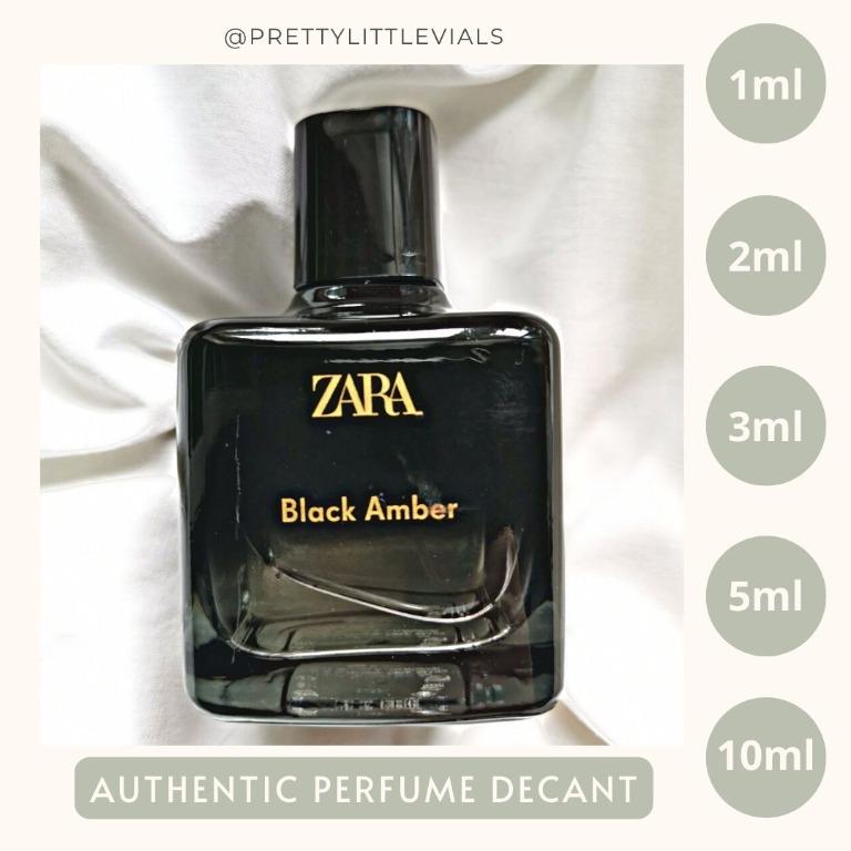 Zara Black Amber - dupe of D and G The One, Beauty & Personal Care,  Fragrance & Deodorants on Carousell