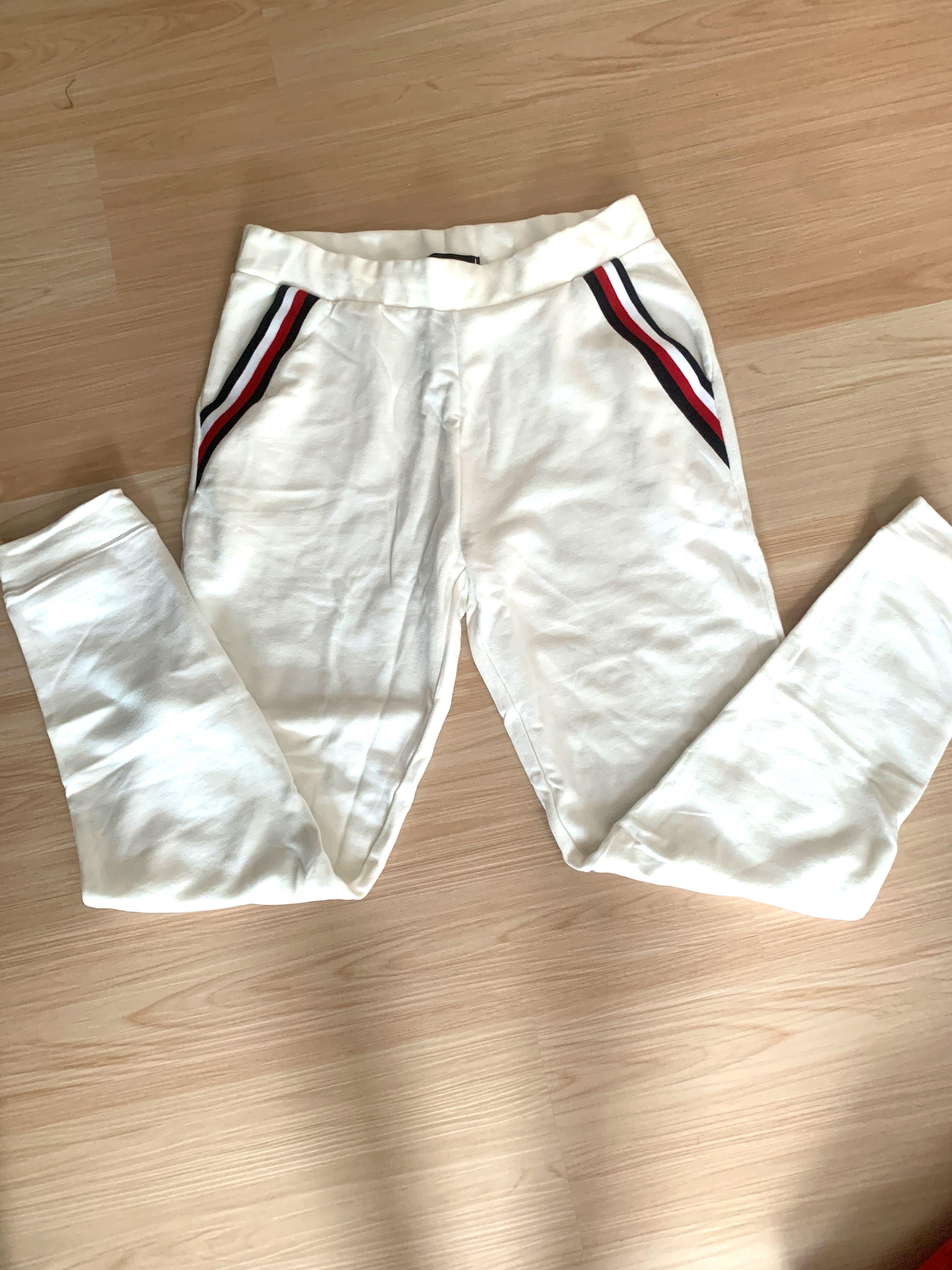 White tommy hilfiger new arrivals joggers