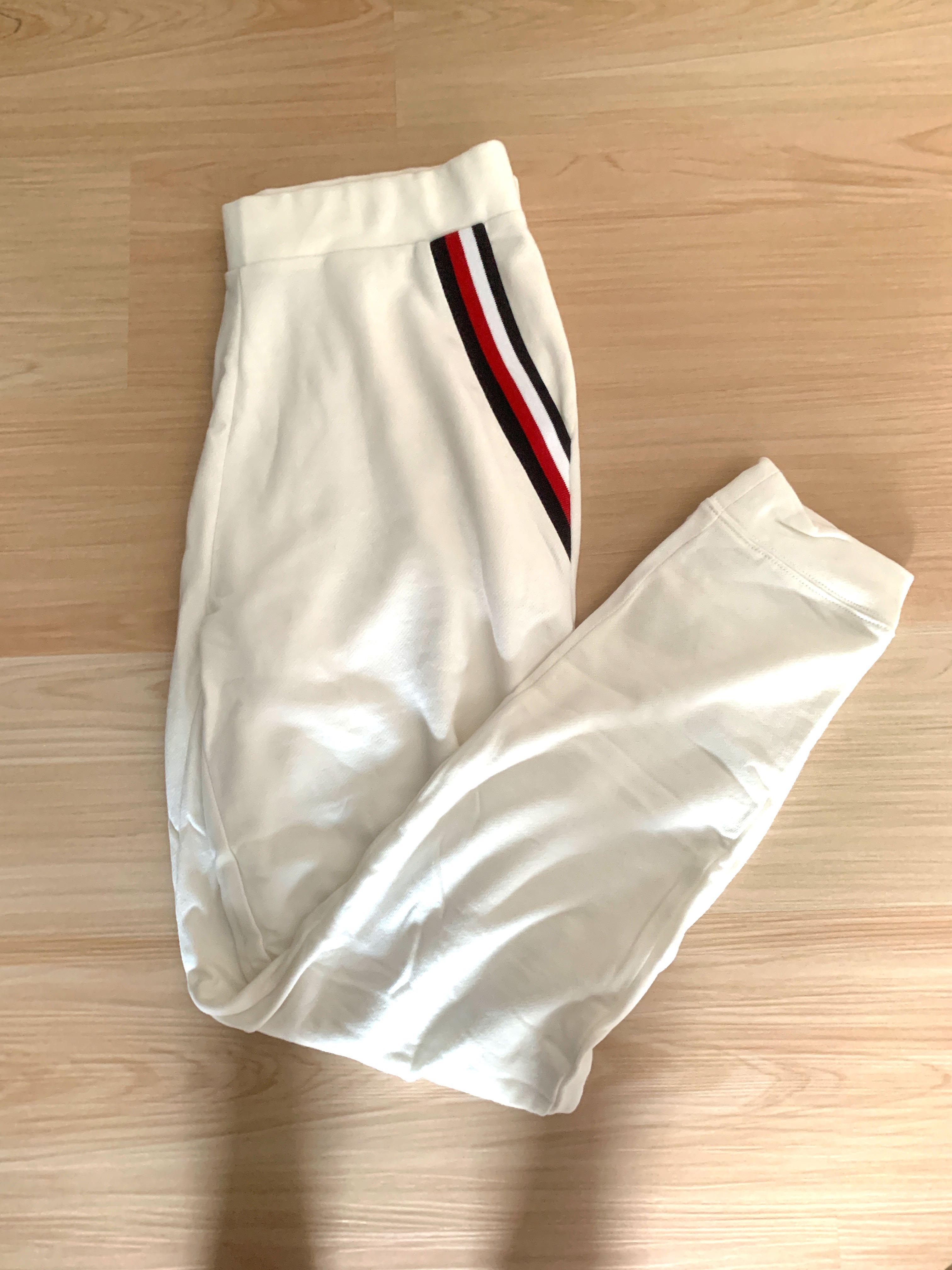 White tommy hilfiger joggers outlet