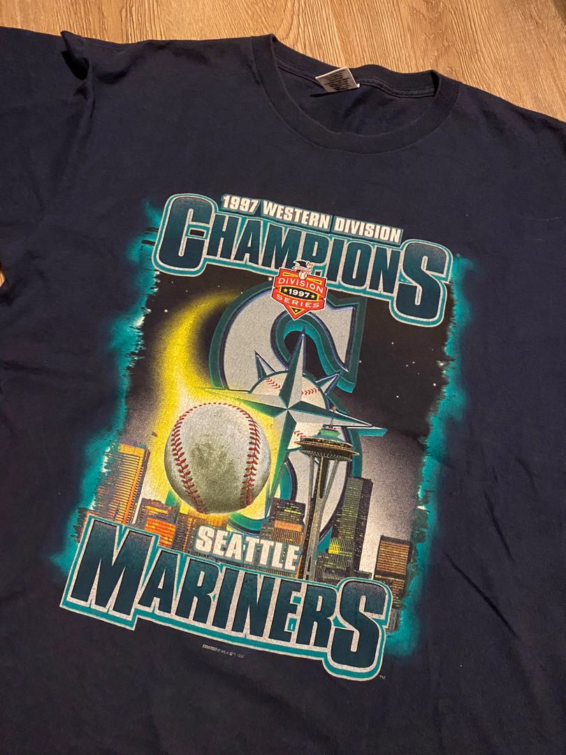 90s Seattle Mariners Vintage T Shirt 1997 Refuse to Lose MLB