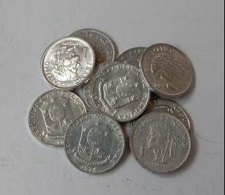 40 each 1 Sentimo LapuLapu Pilipino Series Philippine coins
