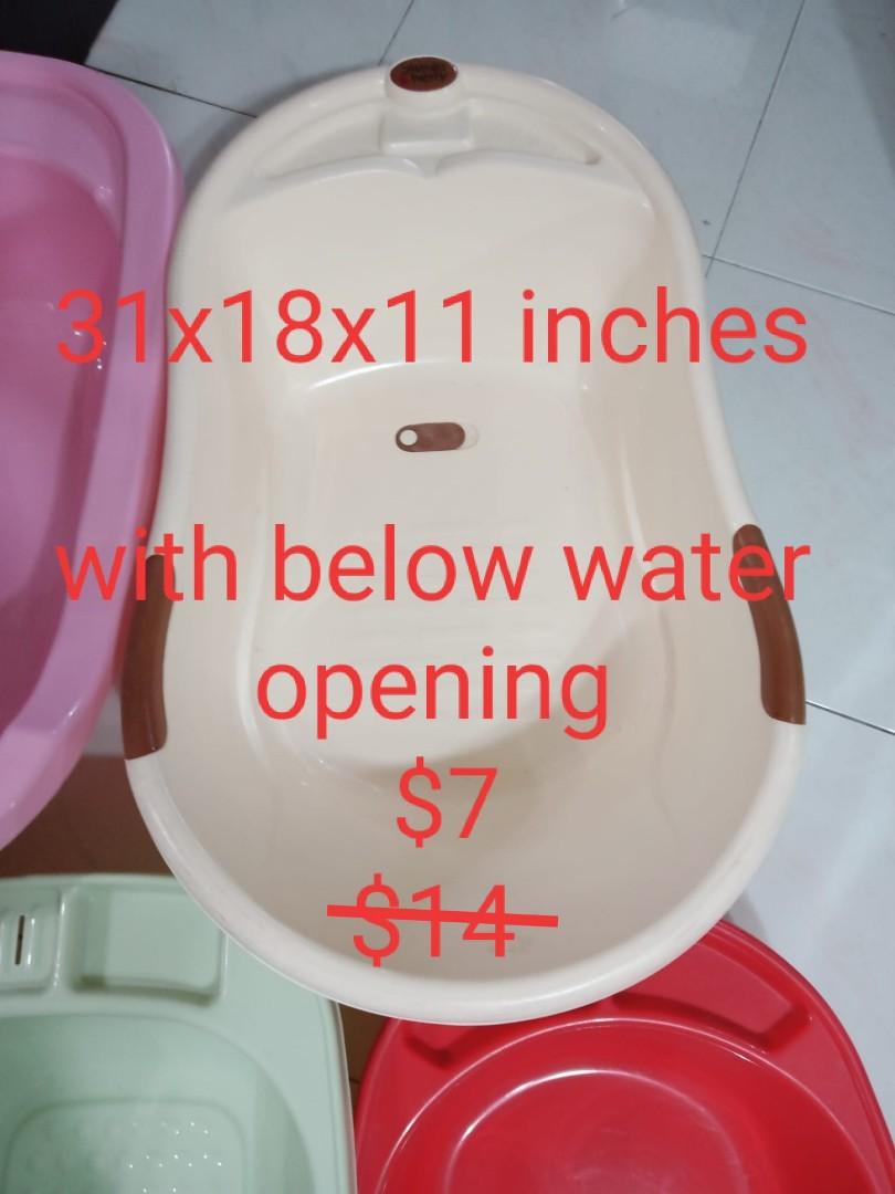 5 assorted baby bathtub, Babies & Kids, Bathing & Changing, Bathtub