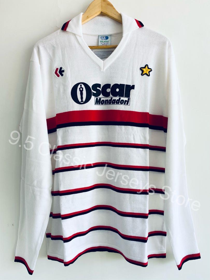新春初売り BARESI #6 LS away Milan AC 84/85 size: ⭐️$1150 / BNWT / M ウェア