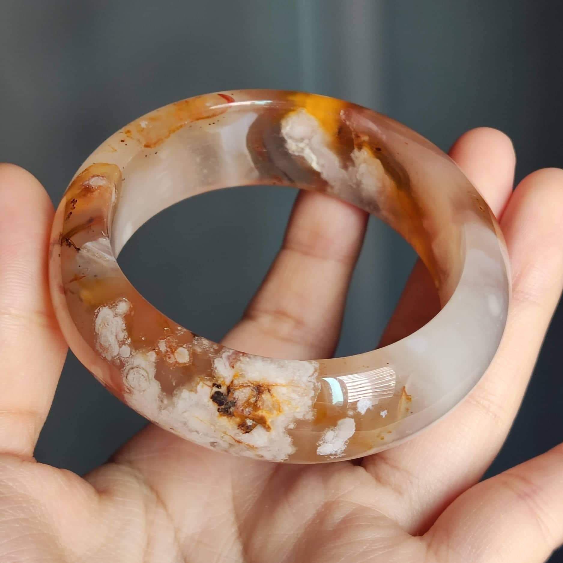 Agate bangle outlet