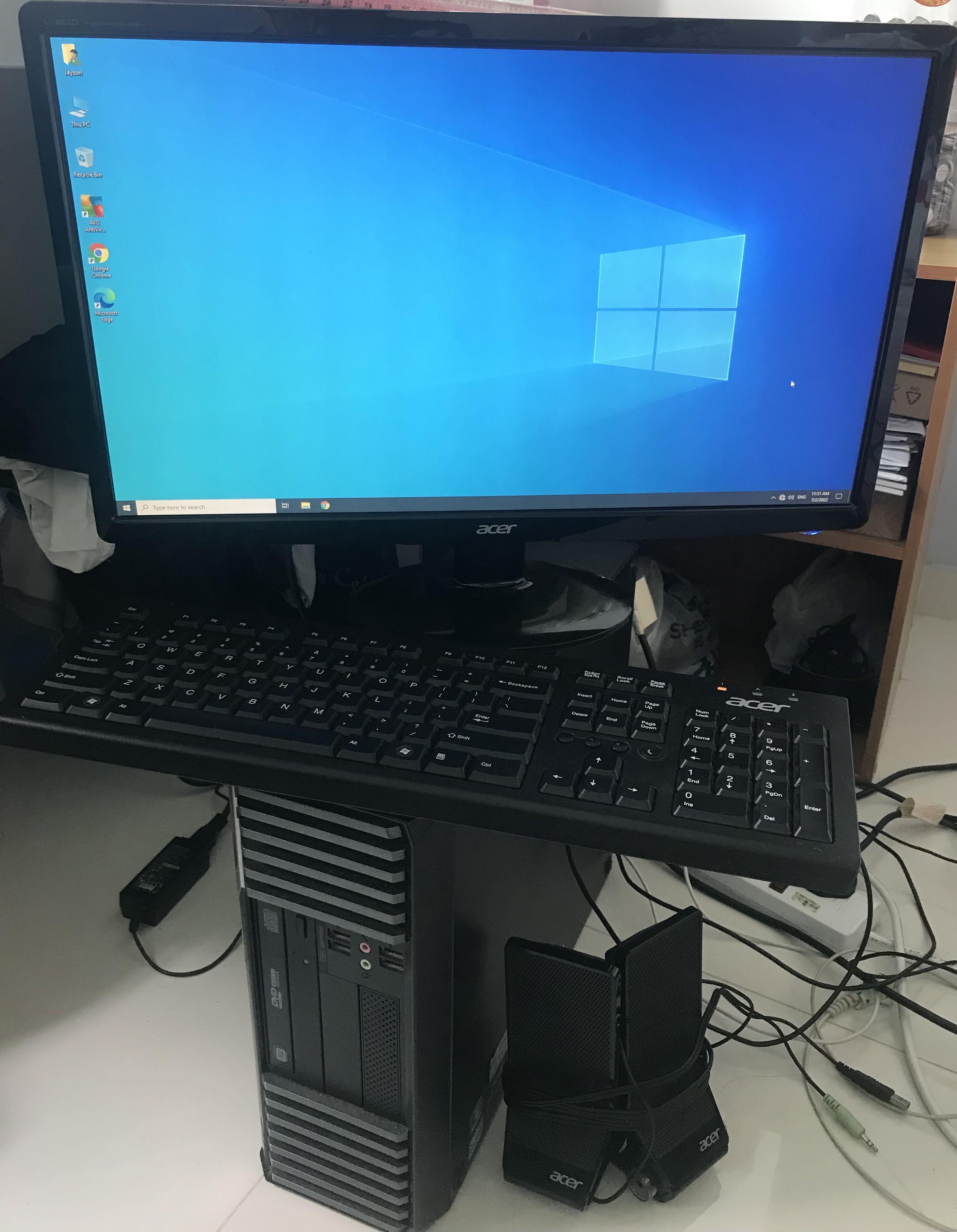 Acer Veriton S6610G (full set), Computers & Tech, Desktops on Carousell