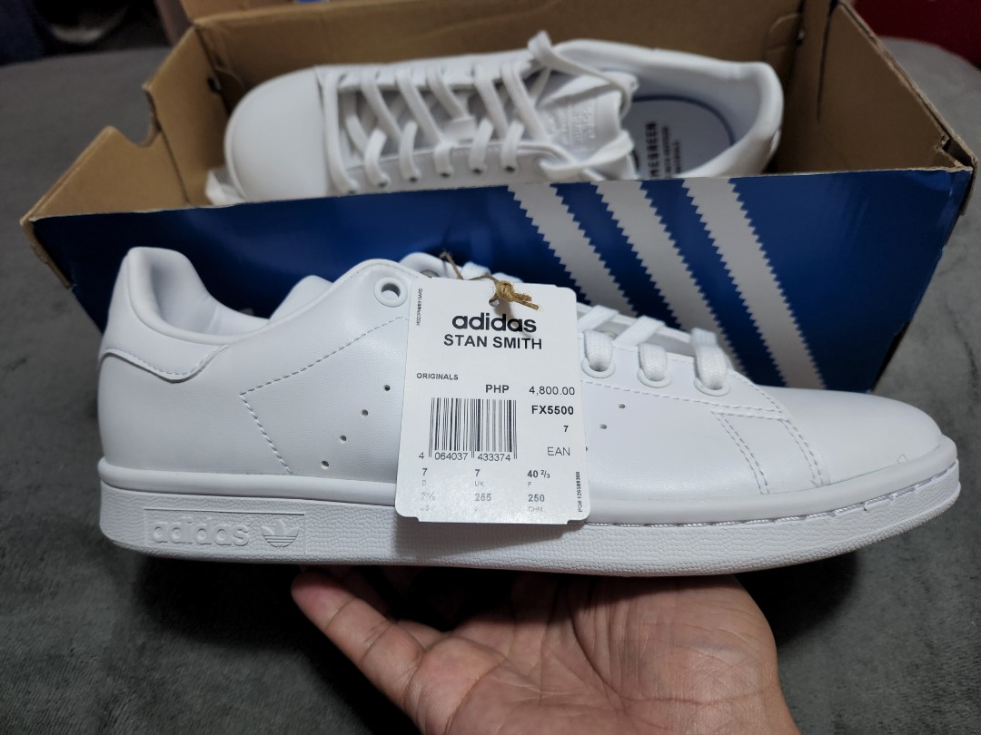 Adidas stan smith white mono 2025