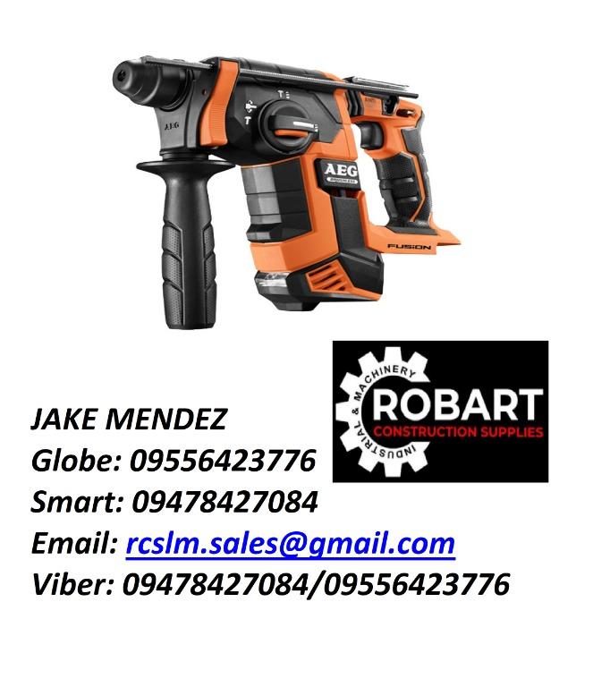 Aeg fusion 2025 hammer drill