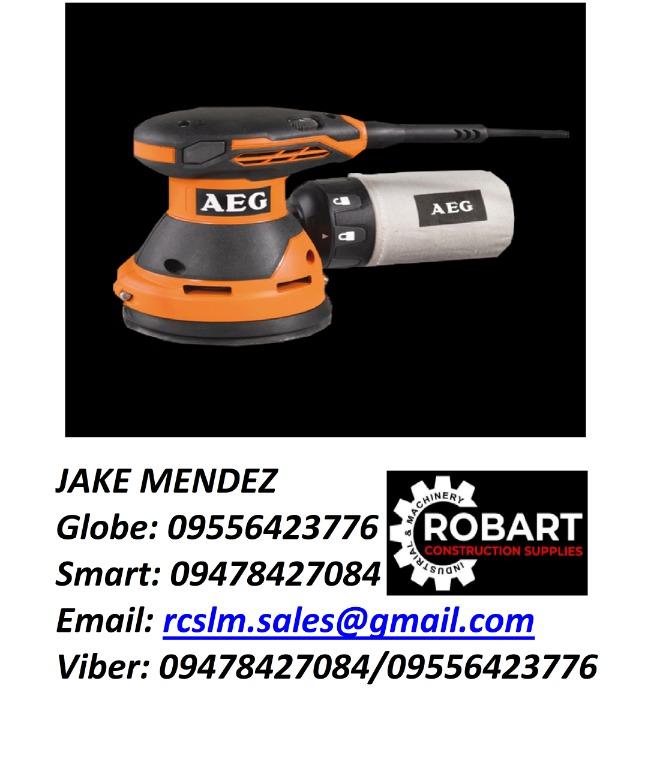 Aeg 150mm 2024 orbital sander