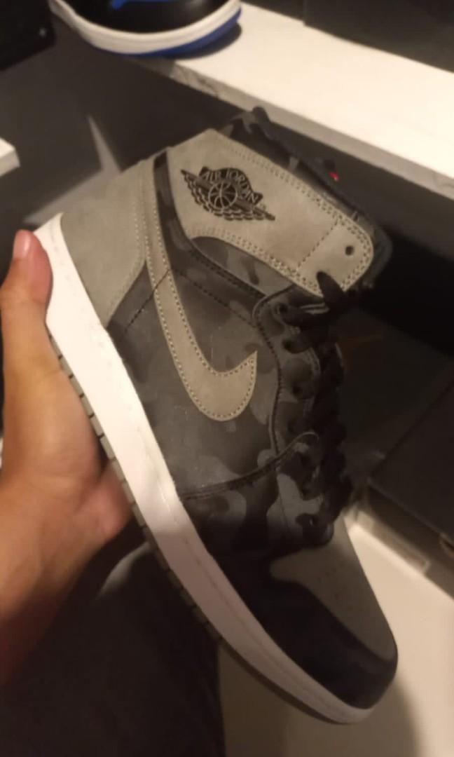 Air jordan clearance 1 camo pack