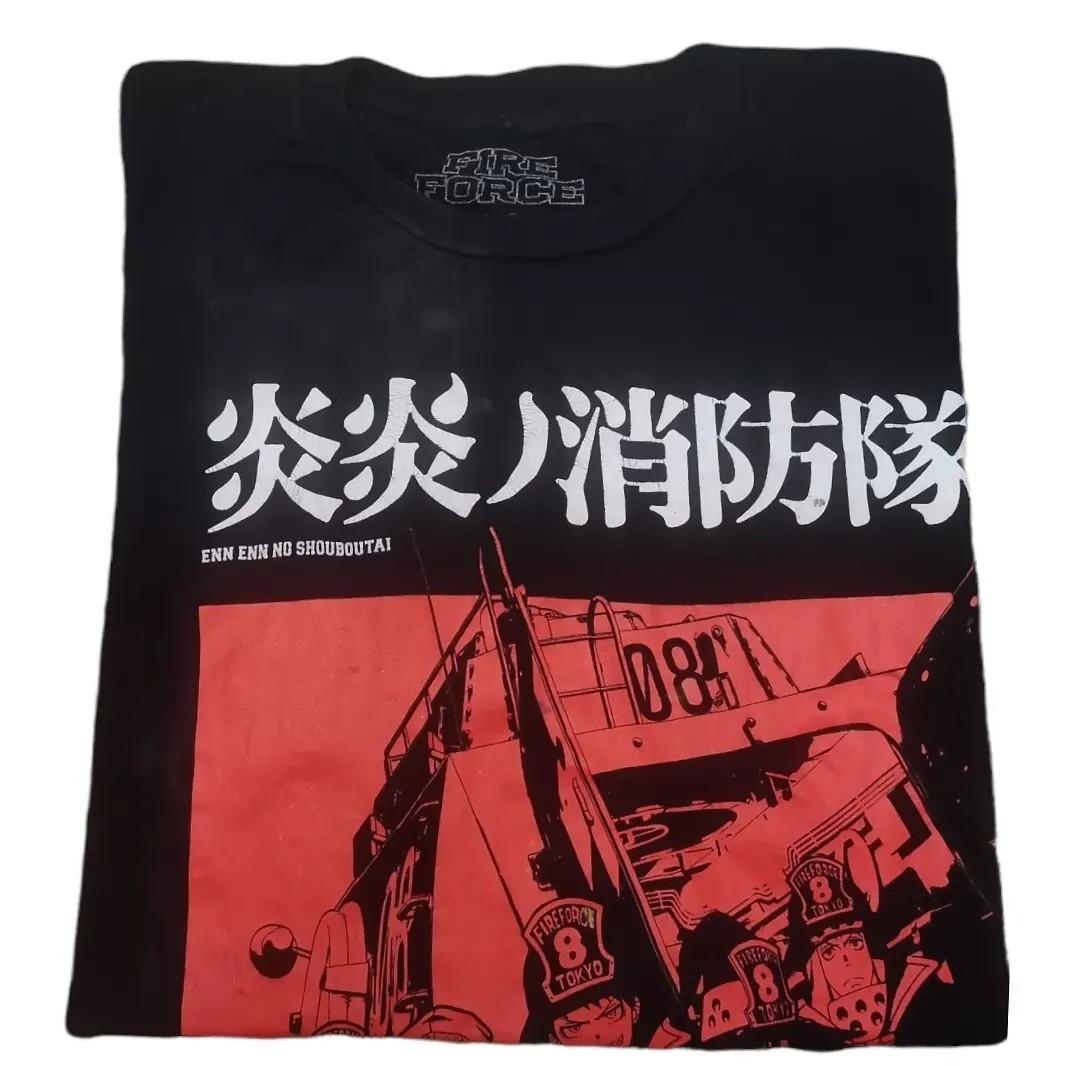 Anime Fire Force, Men's Fashion, Tops & Sets, Tshirts & Polo Shirts on  Carousell