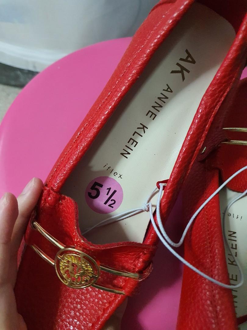 Anne klein deals red flats