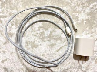 Apple Type/USB-C To Lightning Cable (2 Meters) With Apple Adaptor (20 Watts)