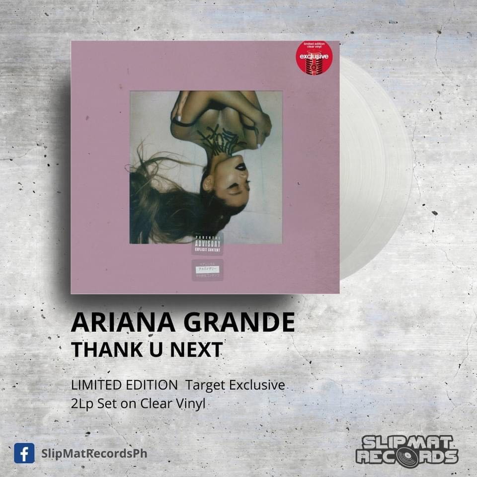 Ariana Grande - Thank U Next [Limited Edition Target Exclusive on Clear  Vinyl] 2Lp, Hobbies & Toys, Music & Media, Vinyls on Carousell