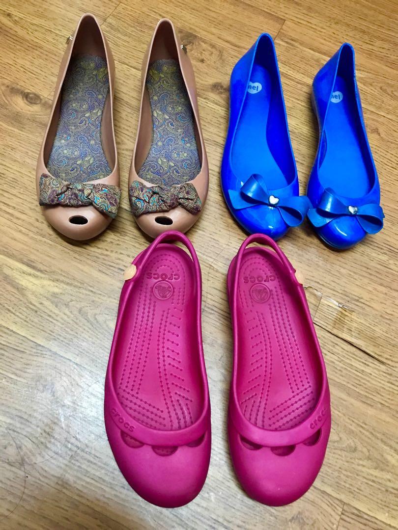 crocs jelly shoes