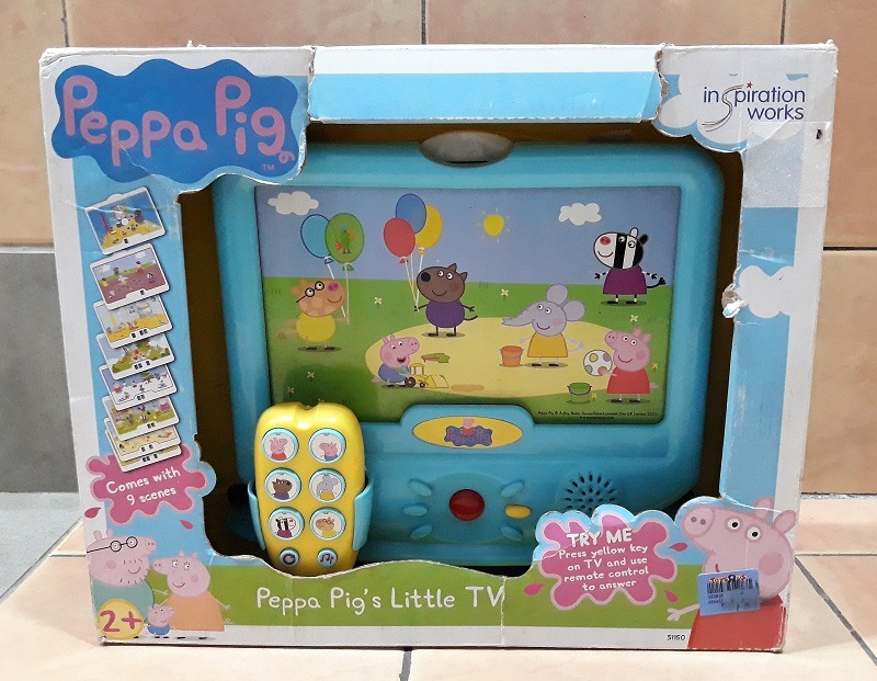 Peppa pig tv toy deals