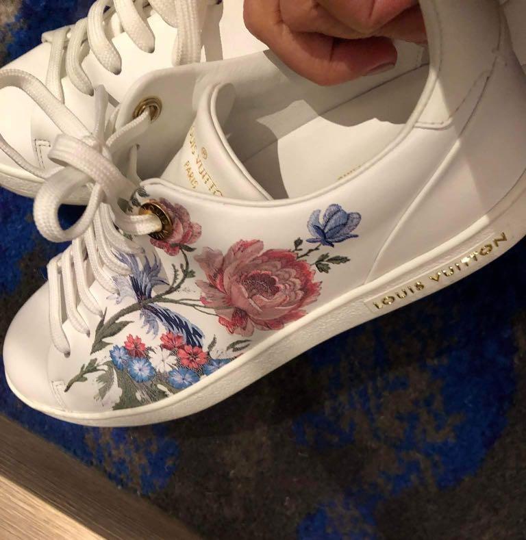 Louis vuitton flower sneakers store
