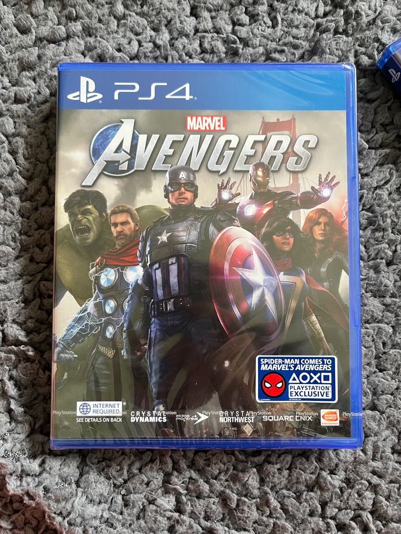 AVENGERS PS4 GAME (SEALED), Video Gaming, Video Games, PlayStation on