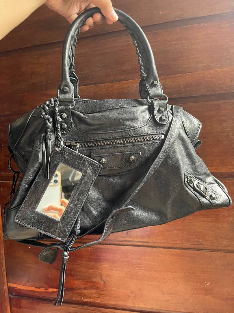 black balenciaga city