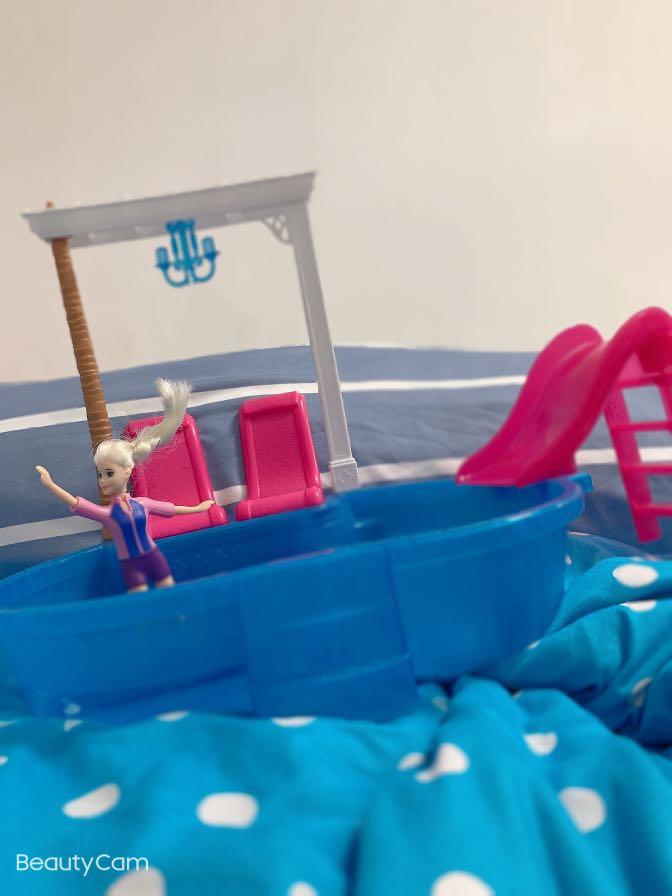 Barbie glam pool party playset new arrivals