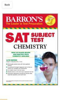 Barron's SAT Chemistry, 11th Edition