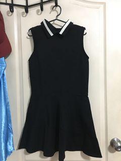 Black Dress with collar