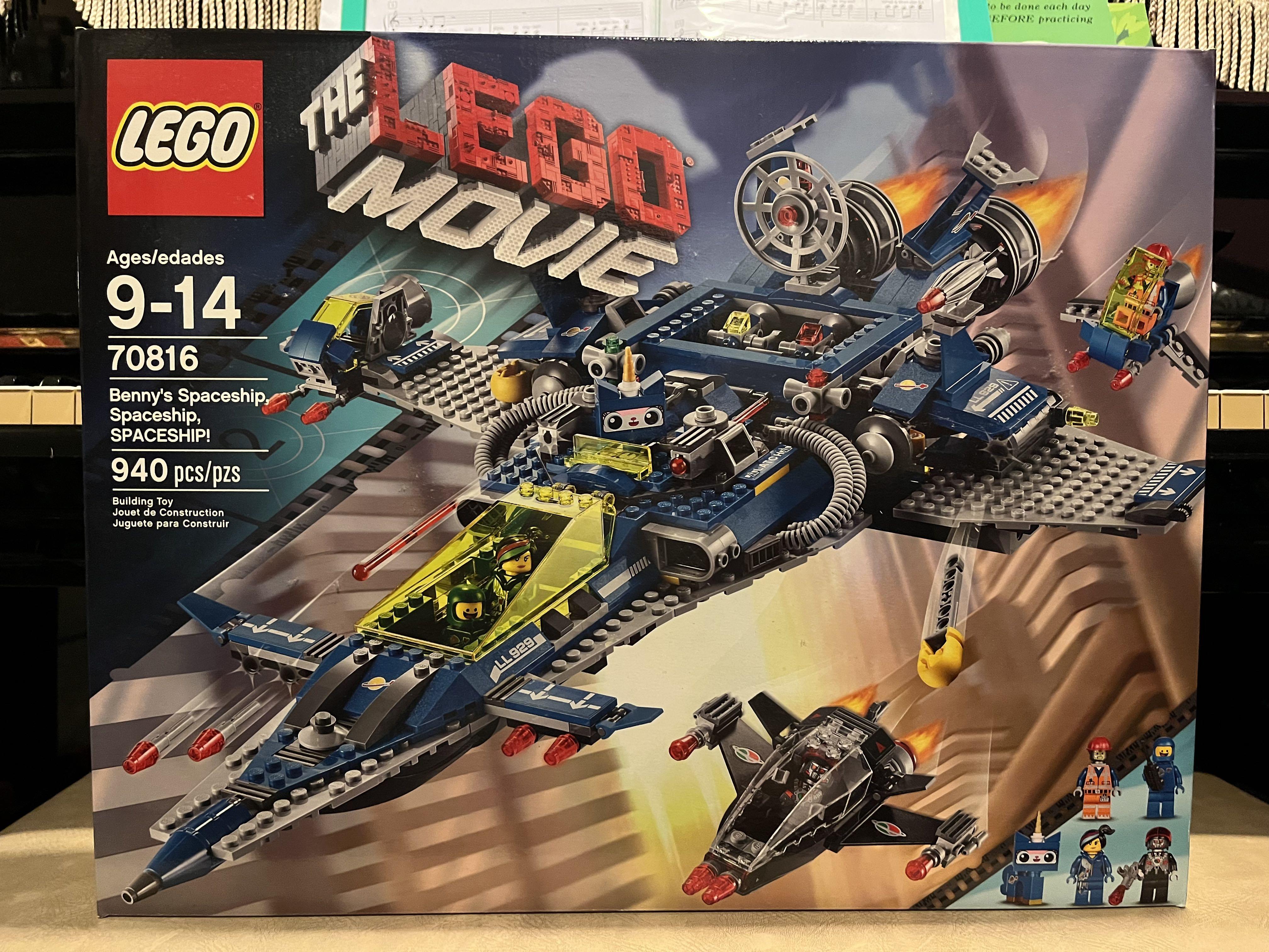 BNIB Lego Movie Benny's Spaceship 70816, Hobbies & Toys, Toys & Games on  Carousell