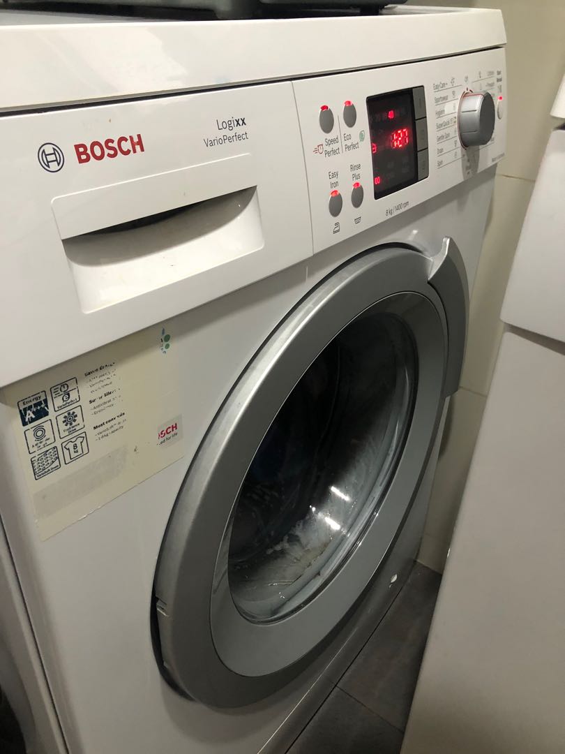 Bosch washing machine series 8 WAS28448SG/57, TV & Home Appliances, Washing Machines and Dryers