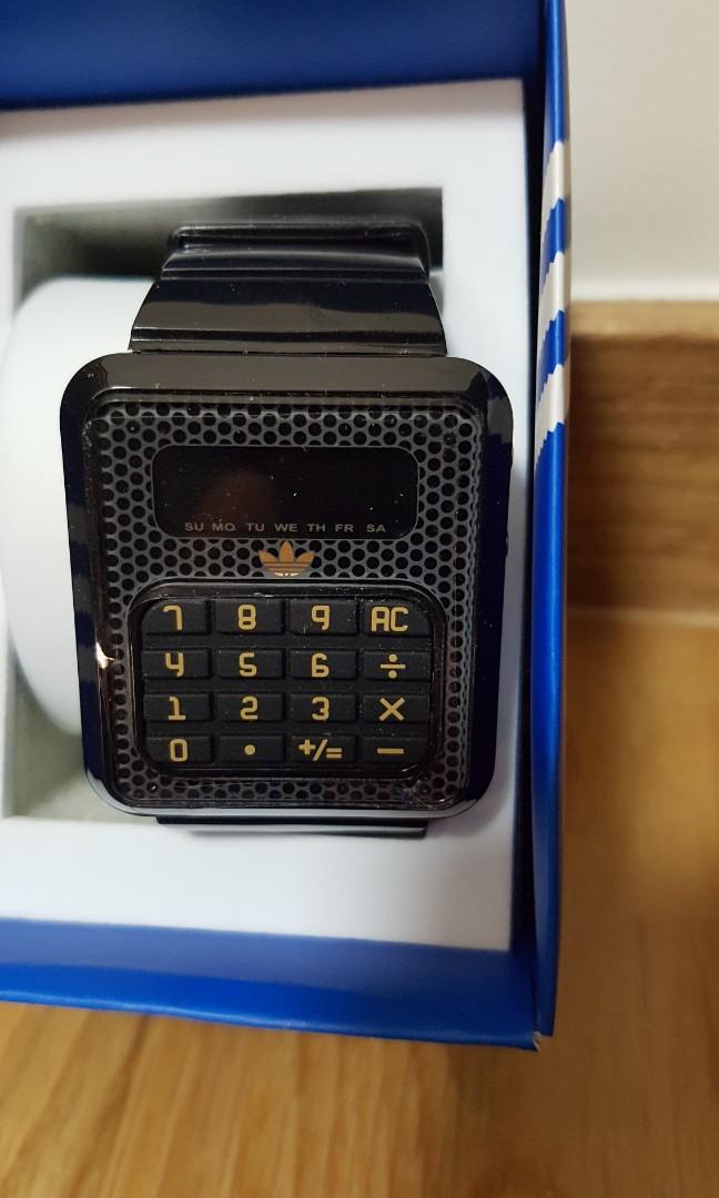 Adidas hot sale calculator watch