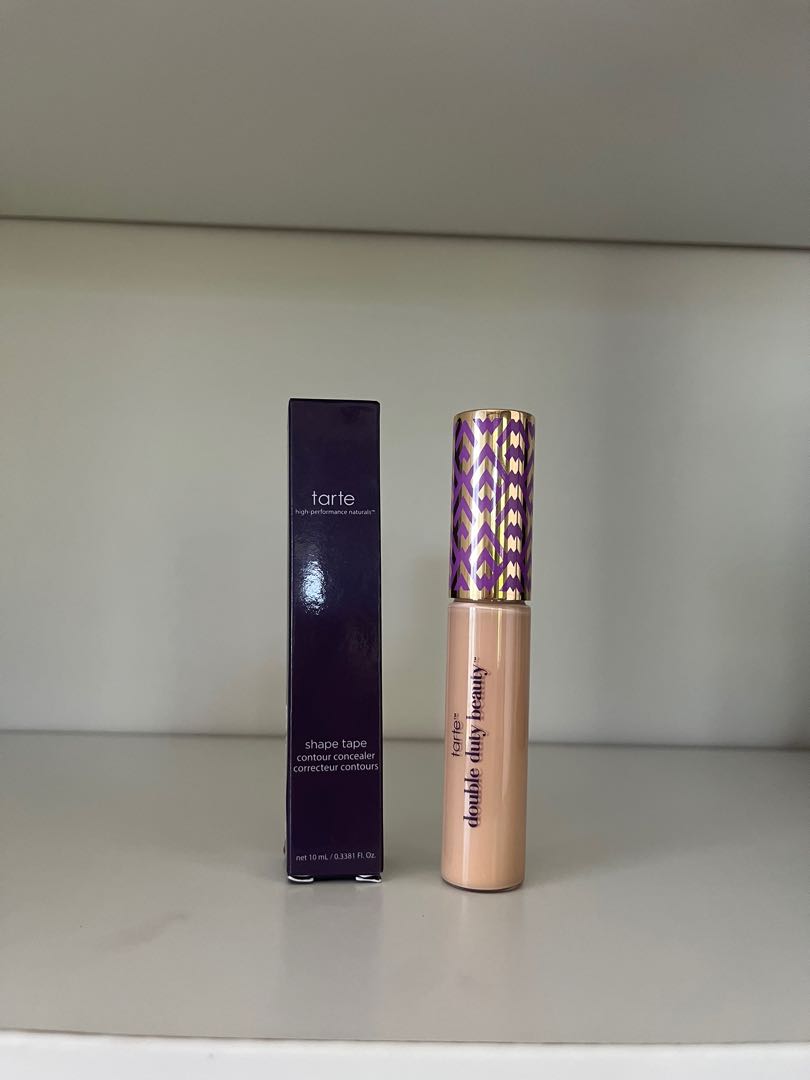 BRAND NEW] Tarte shape tape concealer in 27S, Beauty  Personal Care, Face,  Makeup on Carousell