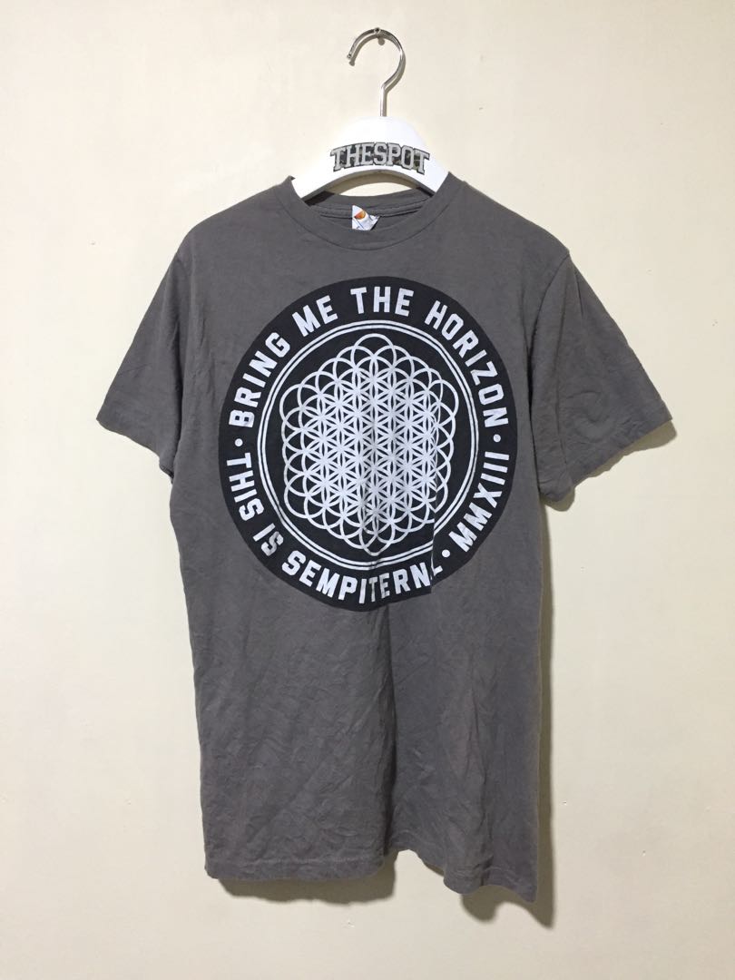 Bring Me The Horizon Sempiternal Tour T-Shirt - Official Band Merch, Unisex Black Tee