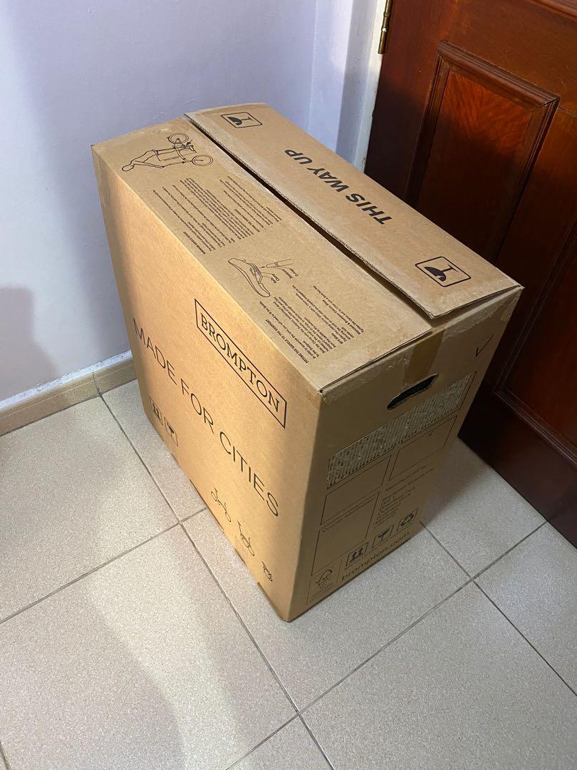 Brompton box for P Line, Sports Equipment, Bicycles Parts, Parts